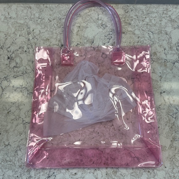 Pink Ouai Clear Tote bag - Picture 6 of 9